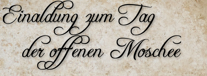 EINLADUNG zum Tag der offenen Moschee